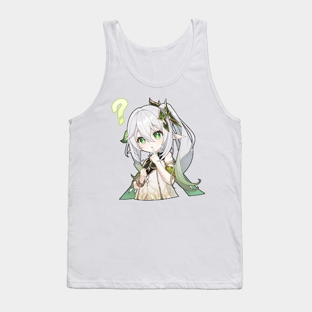 Nahida Sticker Tank Top by xEmiya